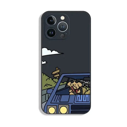 Cartoon Hunde Handyhülle für iPhone Petoria
