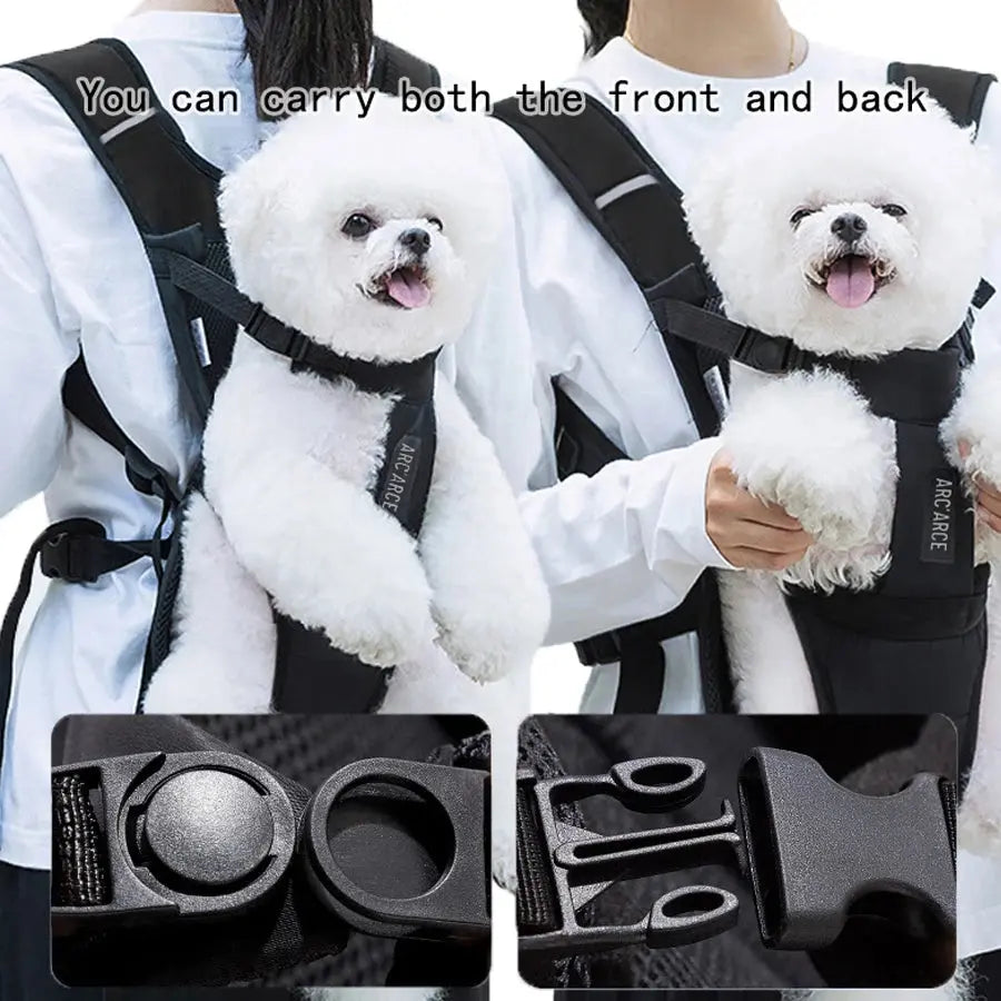🐾 Petoria® Komfort-Hunderucksack – Ergonomische Tragetasche für Hunde &amp; Katzen Petoria