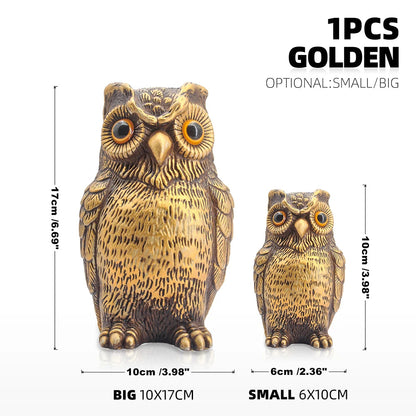 Garden Decor Realistic Owl Statue Scarecrow Fake Bird Scarer Lawn Garden Courtyard House Decorative Figurine Home Decoration Toy Petoria Store