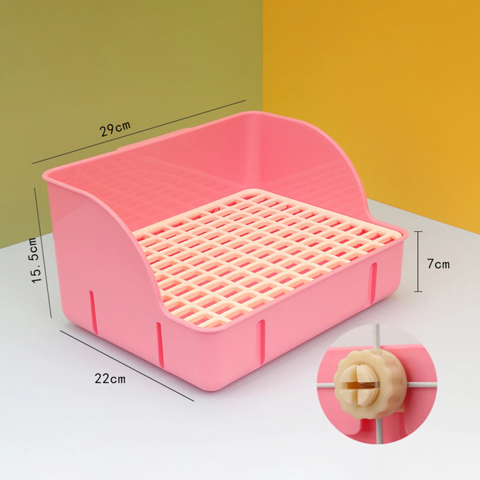 Kaninchen Katzentoilette Haustier Katzentoilette Trainer Hase Katzentoilette Reiniger für Hamster Chinchilla Frettchen Igel Heimtierbedarf