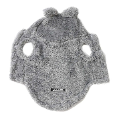 🩶 Petoria™ Fleece Kapuzenmantel