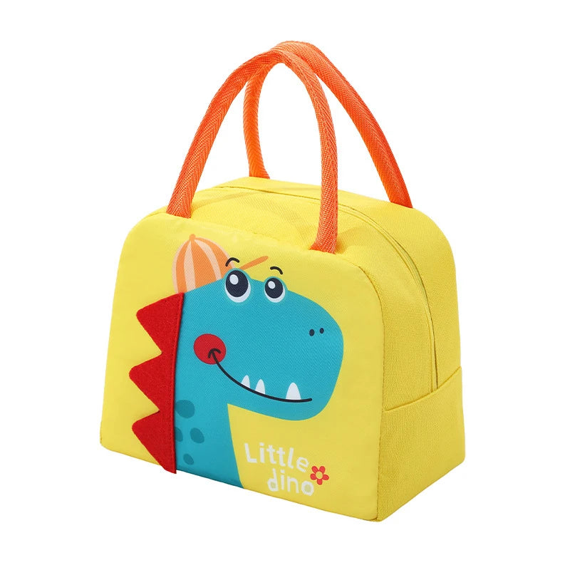 Lunch Bag Cartoon Tier Stereo 3D Aufbewahrung taschen für Kinder im Freien Picknick Lunchbox Hangbag Isolierung wasserdichte Kinder Tasche
