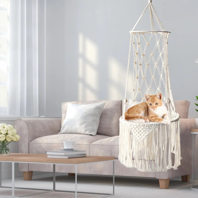 Katzenhängematte Deluxe – Bequemer Ruheplatz für Katzen