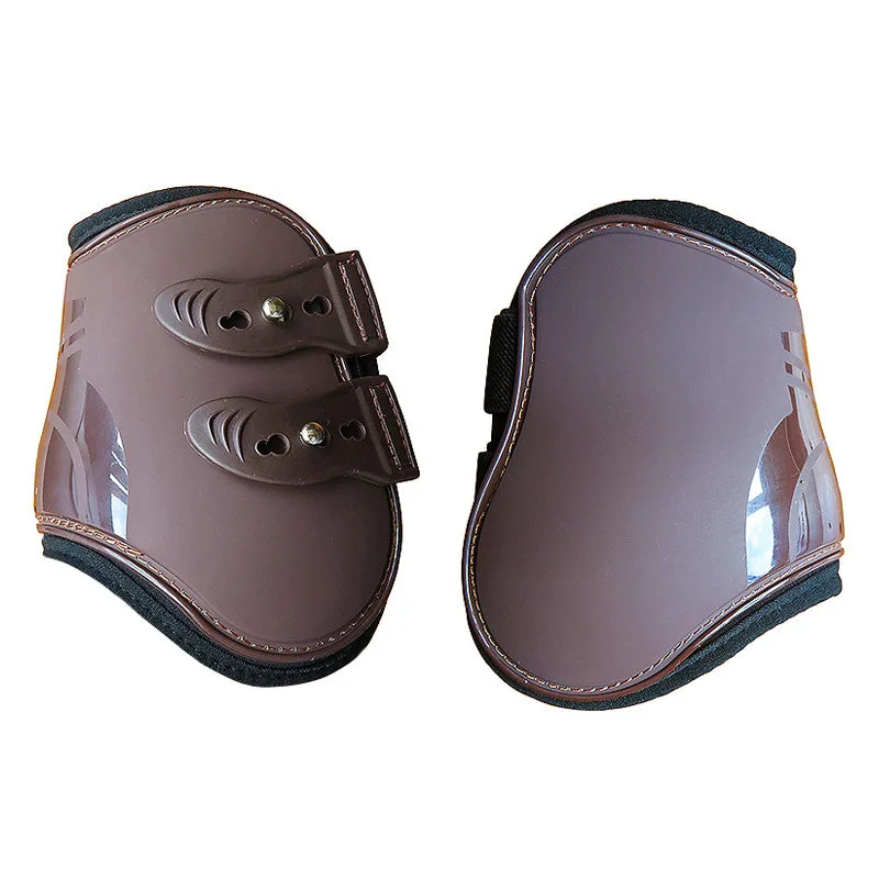 Vorne Hinterbein Stiefel Einstellbare Pferd Bein Stiefel Equine Front Hinterbein Schutz Reit Sehne Schutz Pferd Sprunggelenk Klammer