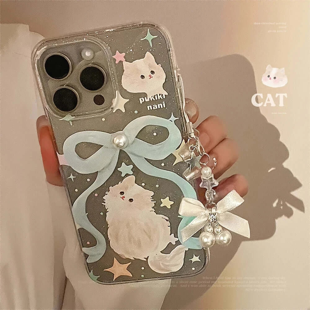 Cartoon Katzen Handyhülle für iPhone