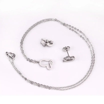 Edelstahl Schmuck Set mit Tiermotiv