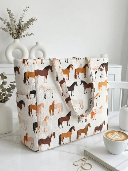 👜 Petoria™ Tier Canvas Shopper