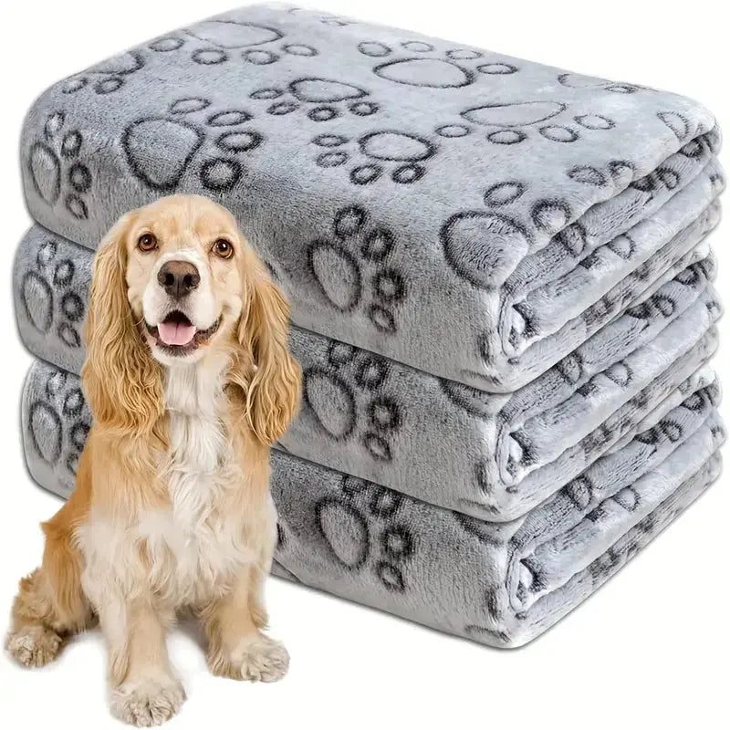 🐾 Petoria® Premium Flanelldecke für Hunde &amp; Katzen – Weich, Warm &amp; Kuschelig Petoria