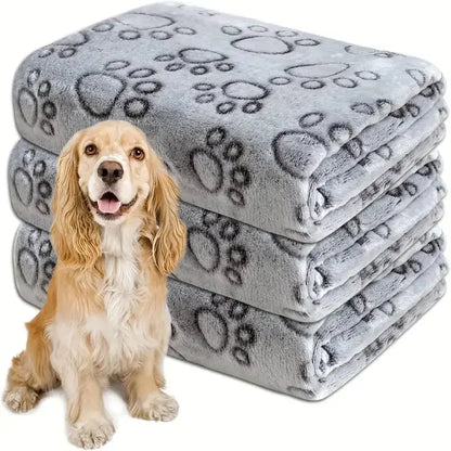 🐾 Petoria® Premium Flanelldecke für Hunde &amp; Katzen – Weich, Warm &amp; Kuschelig Petoria