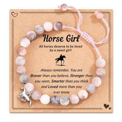 Pferde-Charm-Armband für Mädchen – Liebevolles Geschenk
