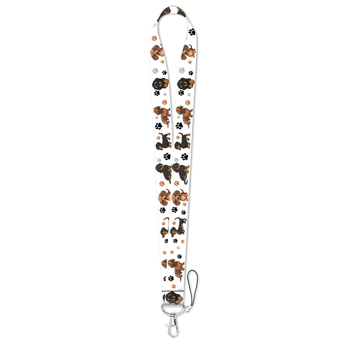 Ausweishalter mit Cartoon-Tieren, niedlicher Hund, Lanyards für Schlüssel, Umhängeband für Karten, Abzeichen, Fitnessstudio, Schlüsselanhänger, Schlüsselanhänger, Zubehör, Geschenke