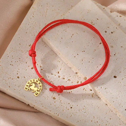 Hufeisen-Armband aus Edelstahl für Damen und Herren Petoria