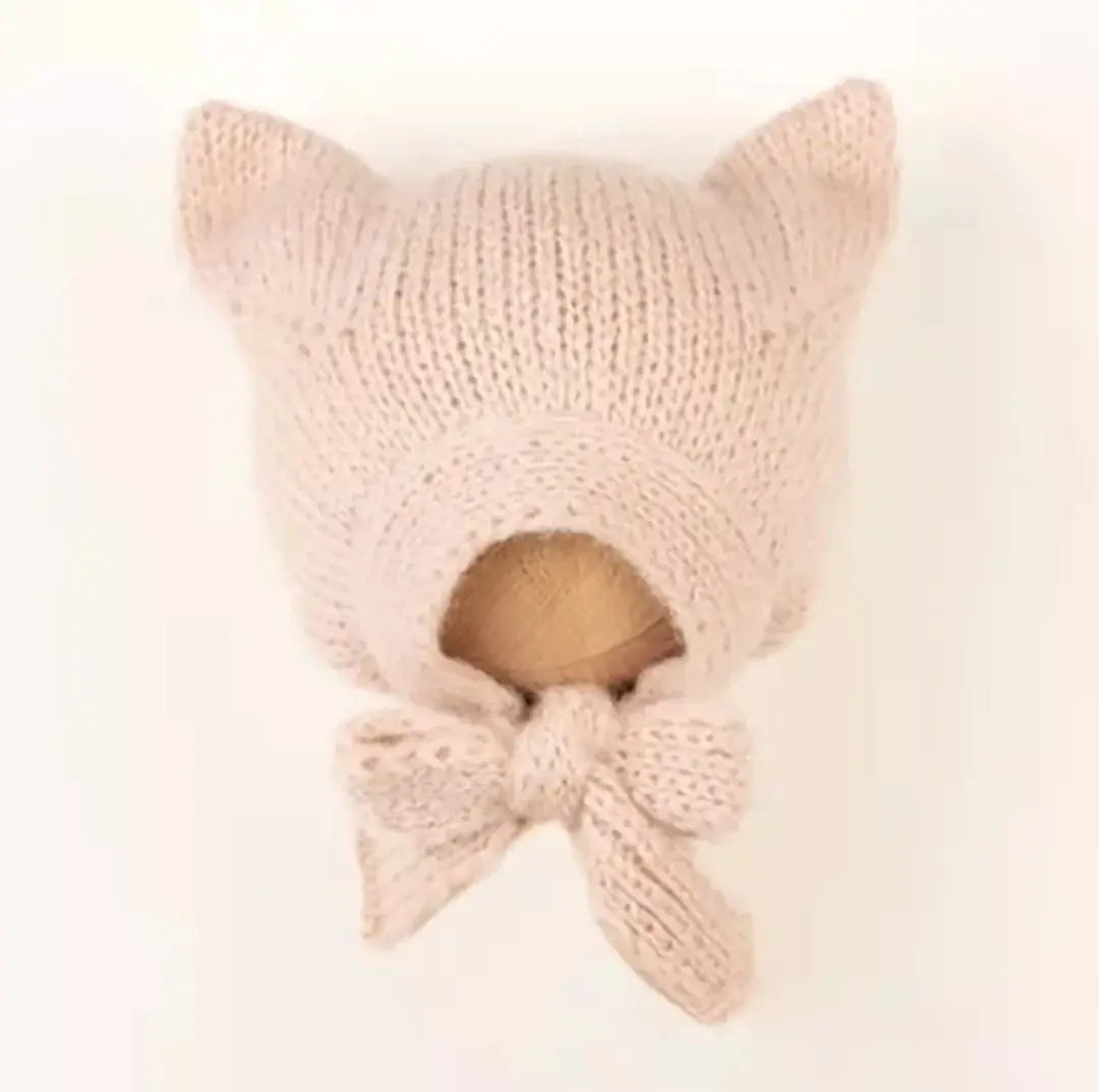 Baby Beanie mit Hasenohren