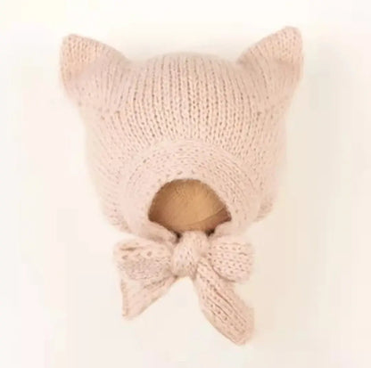 Baby Beanie mit Hasenohren