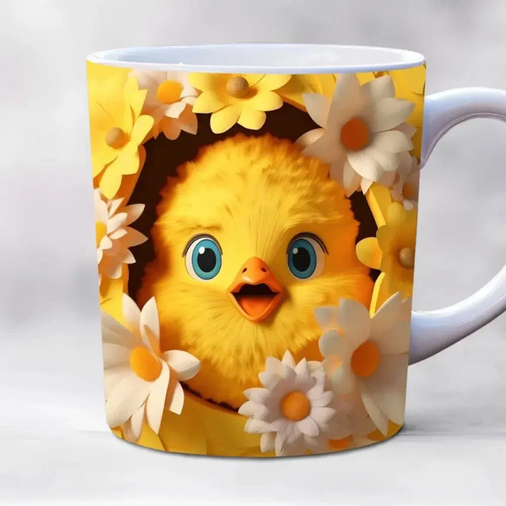 3D Keramikbecher mit Tiermotiv Petoria