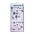 Set of black and white 3D Petoria Puffy animal stickers with panda, cat, and skull motifs, designed for fun and creative embellishments.