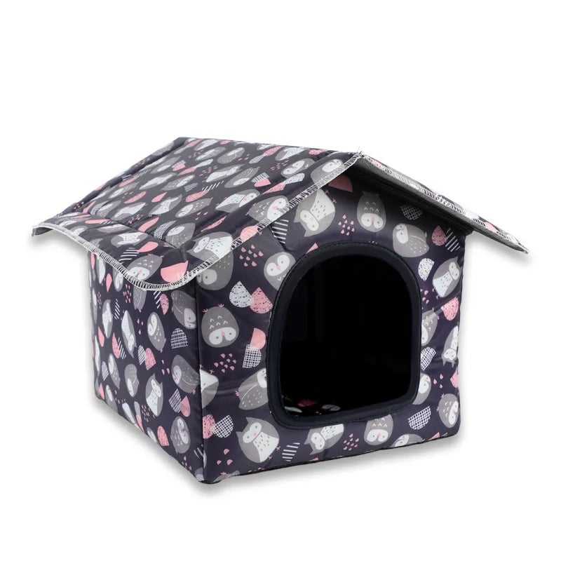 Water-resistant Foldable and Detachable Pet House Ideal for Cats Dogs in Outdoor Environments Cat House Cats Home Pet Supplies Petoria Store