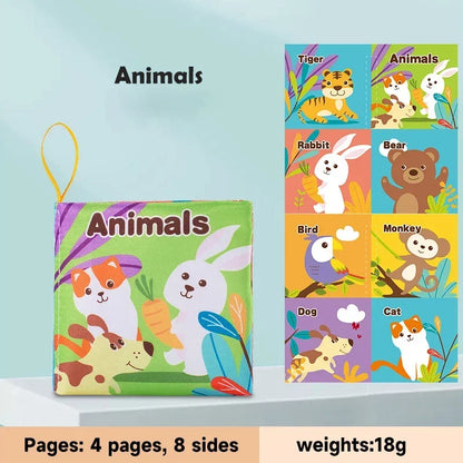 Weiches Fühlbuch Lernspielzeug für Kinder