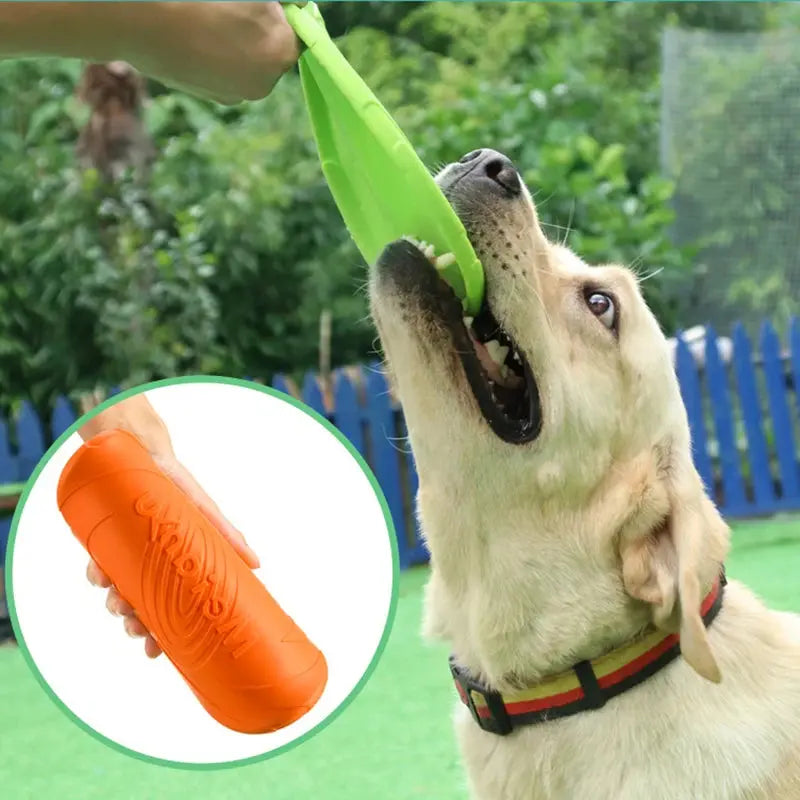 Fliegende Silikon-Wurfscheibe für Hunde Petoria