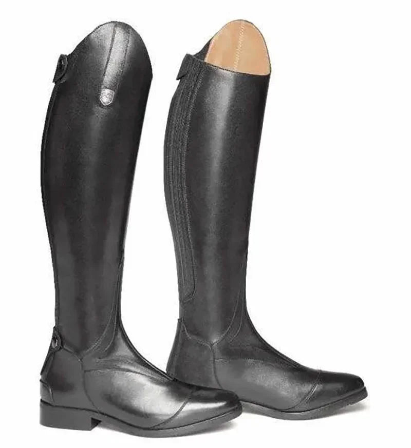 Reitstiefel für Damen aus PU-Leder – Hoch und bequem
