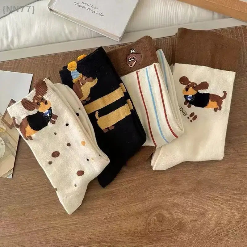 Dackel Baumwollsocken