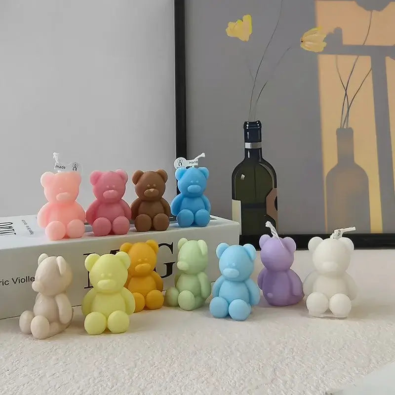 🕯️ Petoria™ Mini Bären Duftkerze