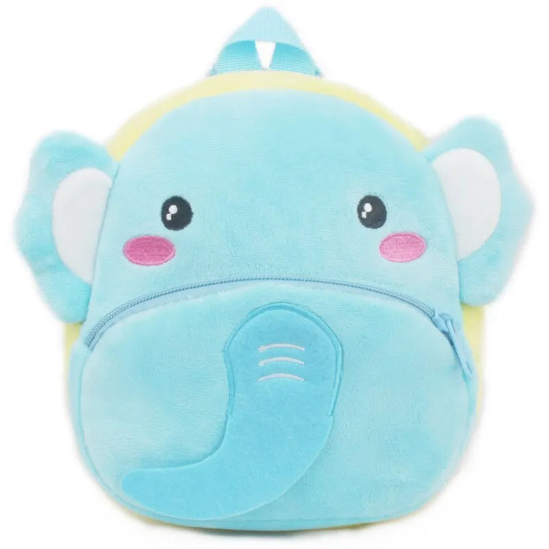 Neues 3d tier plüsch rucksack cartoon trendy schult aschen mädchen buchtasche kawaii kinder outdoor reise mode back packing