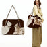 Cute Retro Puppy Tote Bag Women Leather Texture Plush Large Capacity Shoulder Bag Ladies Fashion Casual Versatile Crossbody Bags Petoria Store