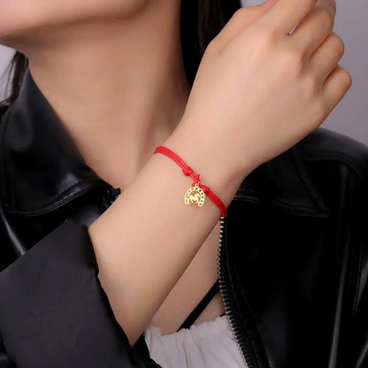 Hufeisen-Armband aus Edelstahl für Damen und Herren Petoria