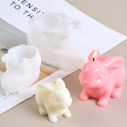3D Osterhase Silikonform für Backformen