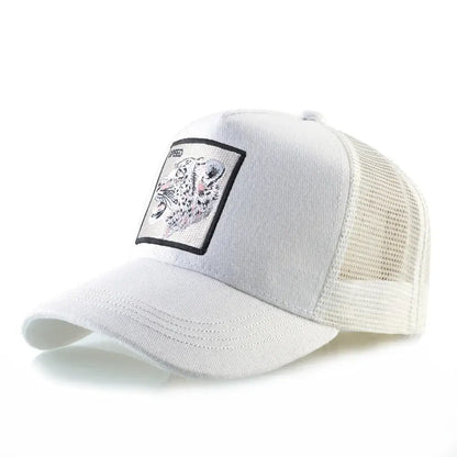Trucker Baseballkappe mit Tier-Patch