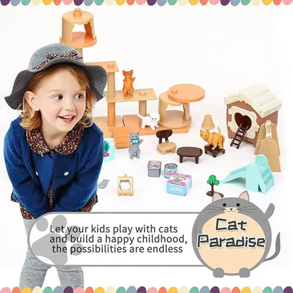 🐾 Petoria™ Tier Lernfiguren Set (43 Teile)