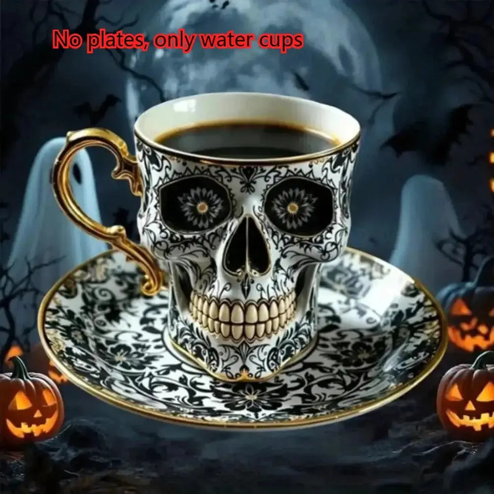 Totenkopf Kaffeetasse Petoria