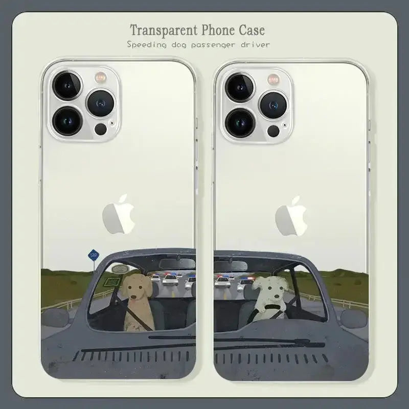 Cartoon Hunde Handyhülle für iPhone Petoria