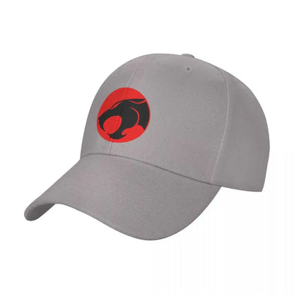 Vintage Baseballkappe mit Katzenlogo – Verstellbare Unisex Cap