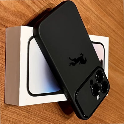 Pferde-Handyhülle für iPhone – Matt und stoßfest