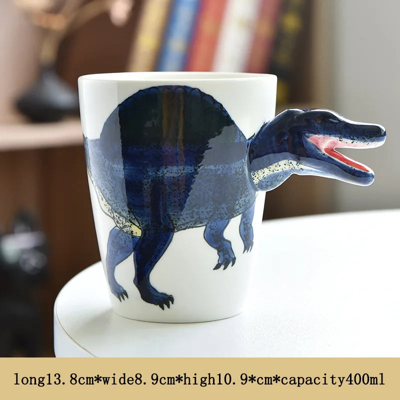 Dinosaurier Keramiktasse Kreativer Kaffeebecher