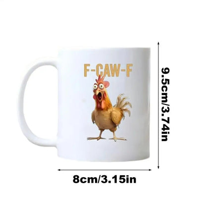 Huhn Keramiktasse – Lustiger Kaffeebecher