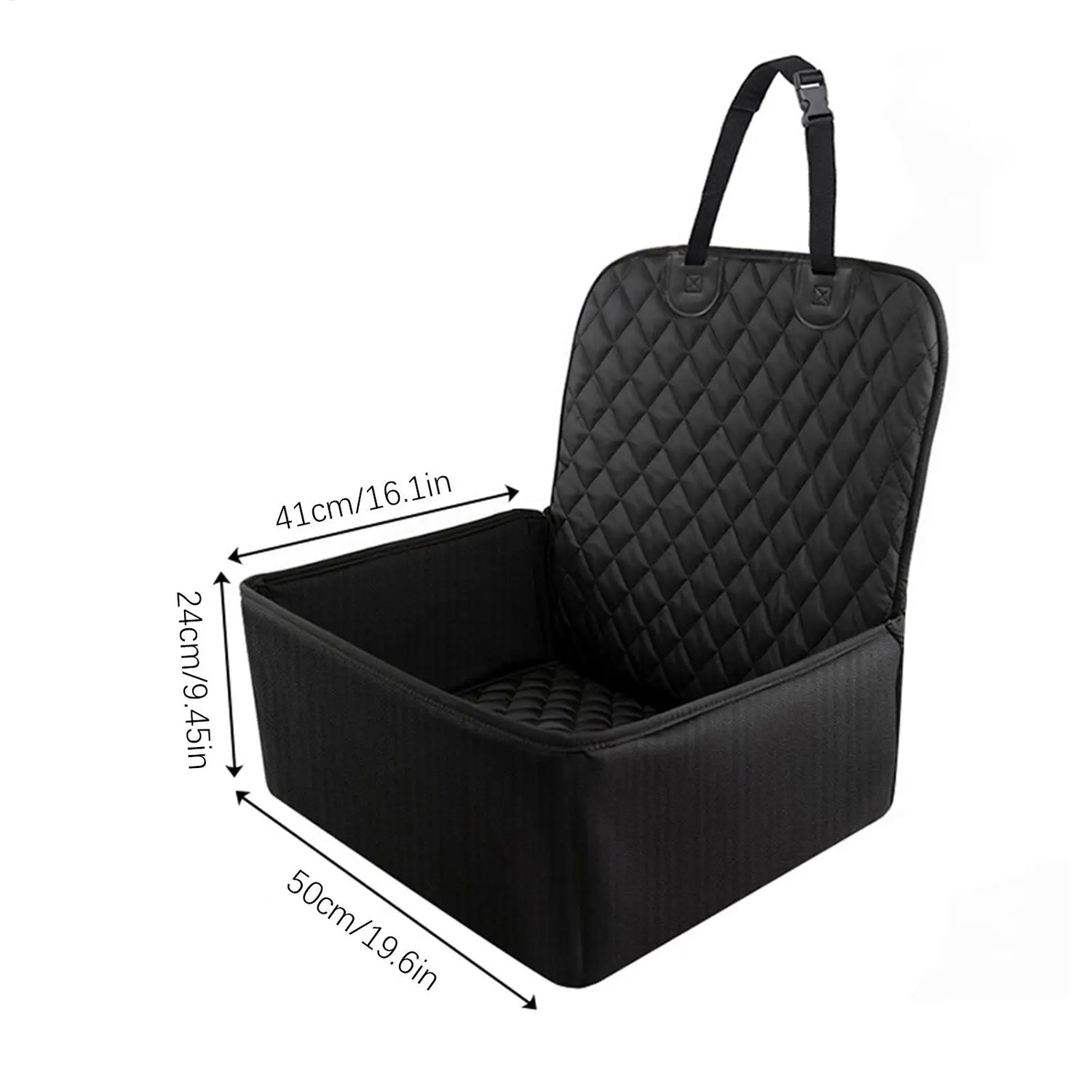 🐾 Petoria® Wasserdichter Auto-Rücksitzschutz für Hunde – Robuster Sitzschoner mit Seitenwänden für SUVs &amp; PKWs