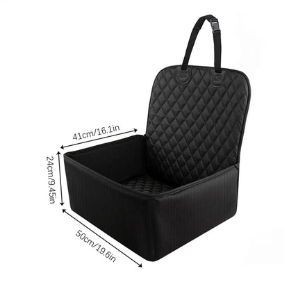 🐾 Petoria® Wasserdichter Auto-Rücksitzschutz für Hunde – Robuster Sitzschoner mit Seitenwänden für SUVs &amp; PKWs