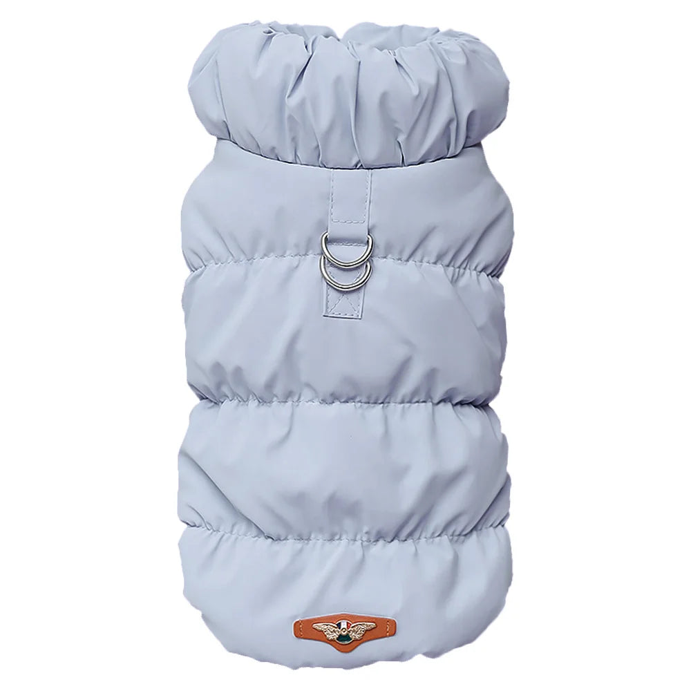 Weiche warme Hundekleidung für den Winter, gepolstert, für Welpen und Katzen, Jacke für kleine und mittelgroße Hunde, Chihuahua, französische Bulldogge, Pudelweste, Haustier-Outfit