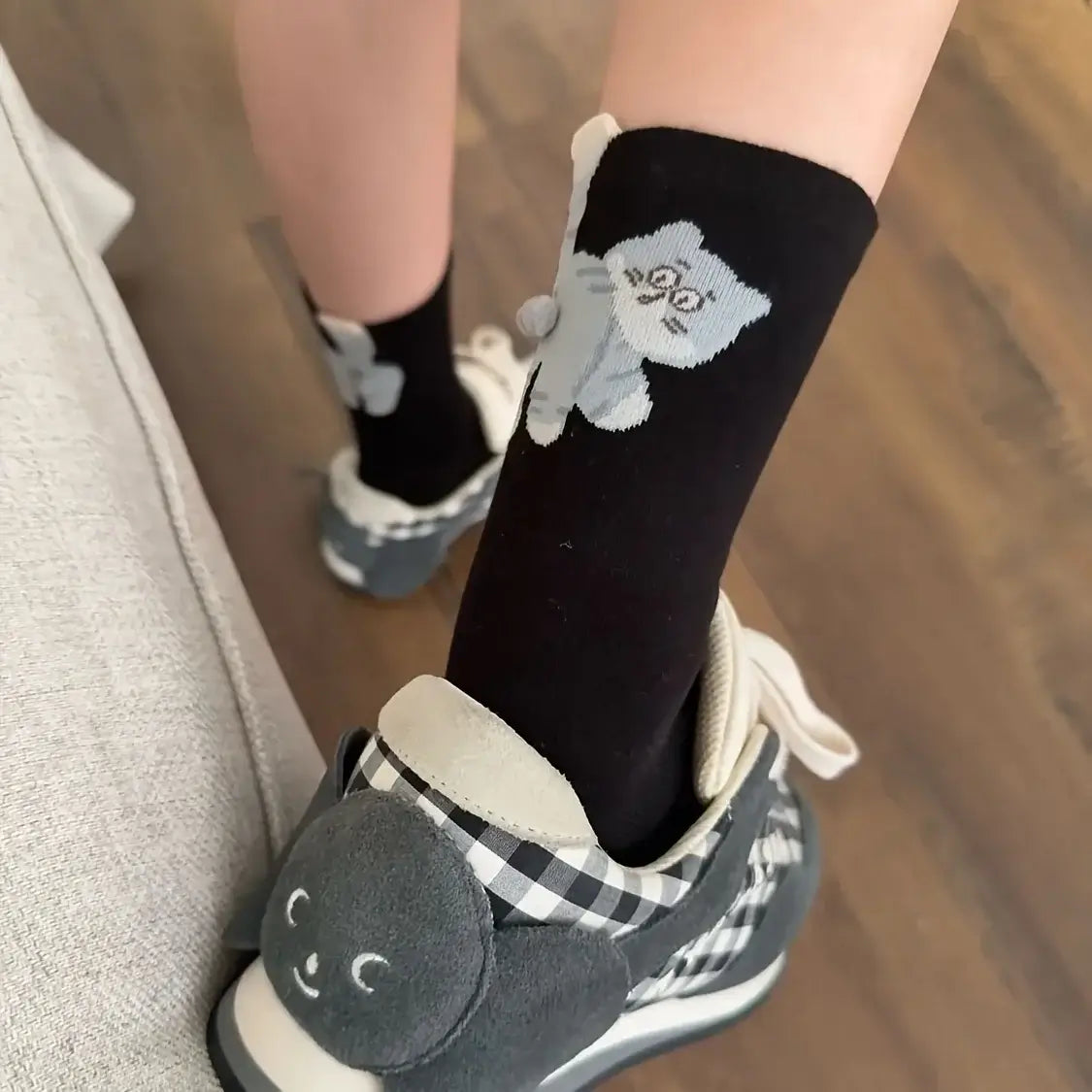 Katzen Socken Set
