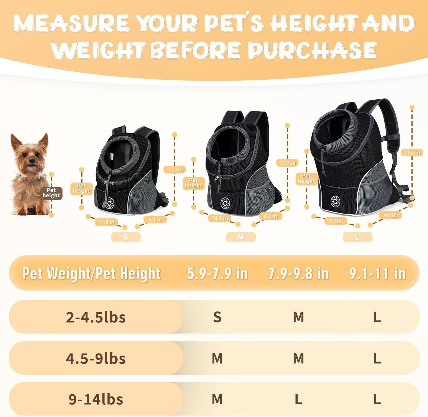 🐾 Petoria® Premium Haustier-Rucksack – Komfortabler Reiserucksack für kleine Hunde &amp; Katzen