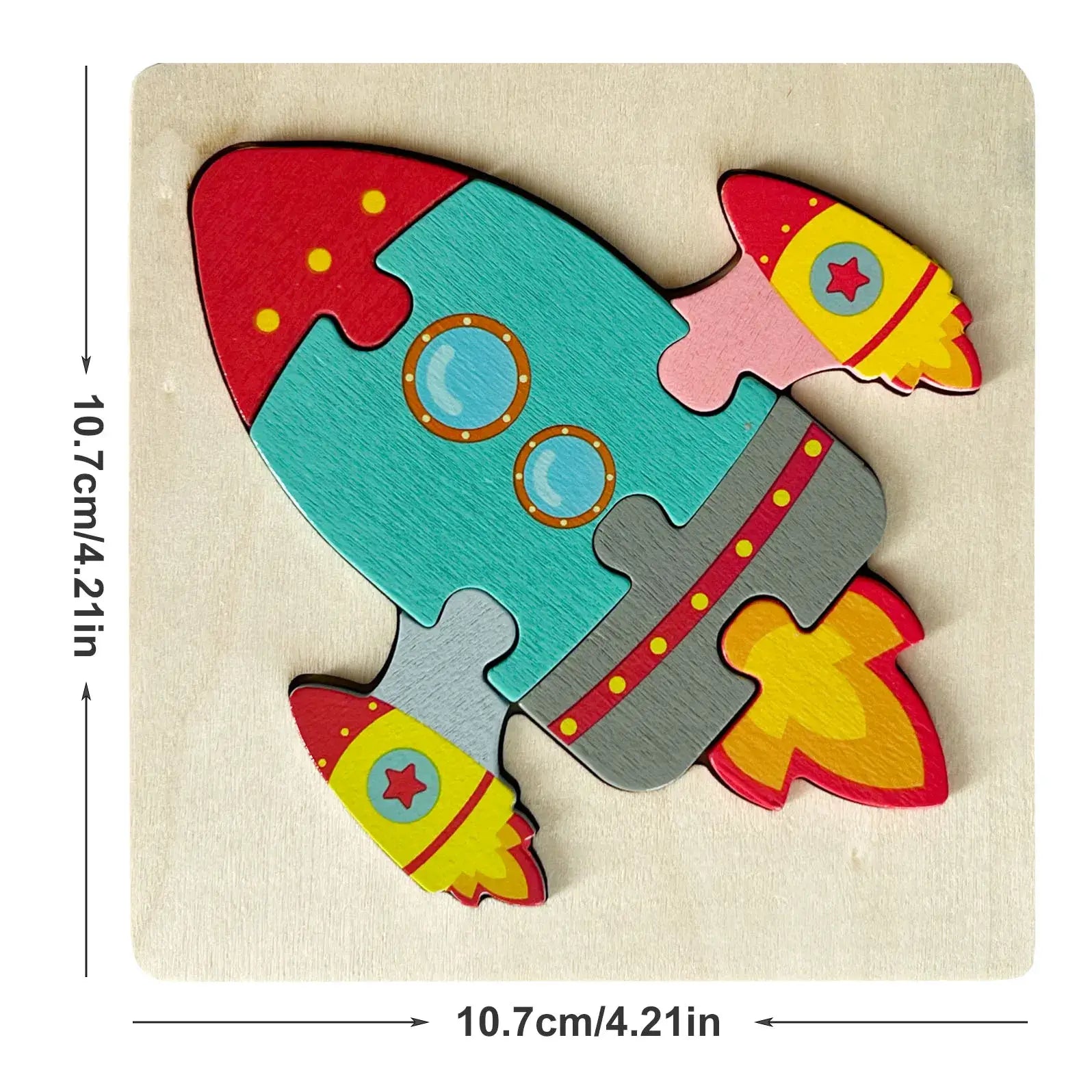 🧩 Petoria™ 3D Holz Tier Puzzle