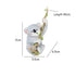 Creative Resin Animal Hanging Garden Ornaments - Koala & Orangutan Mini Figurines Decor for Lawn Garden Yard Terrace Patio Tree Petoria Store
