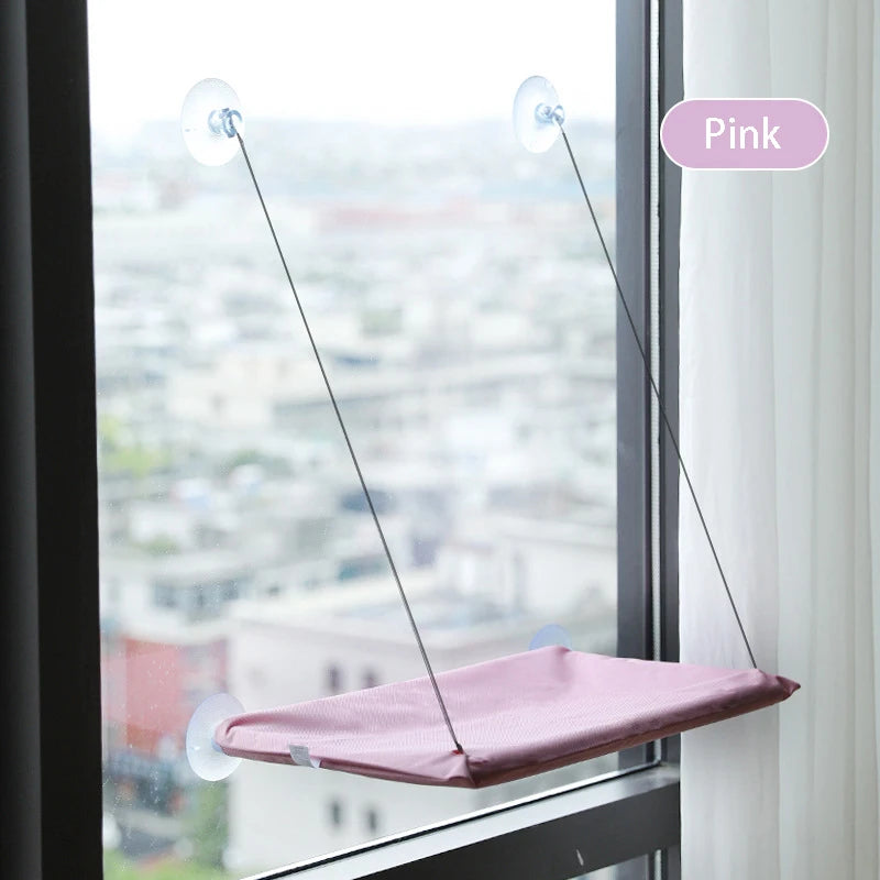 Katzenhängematte für Fenster mit Saugnäpfen