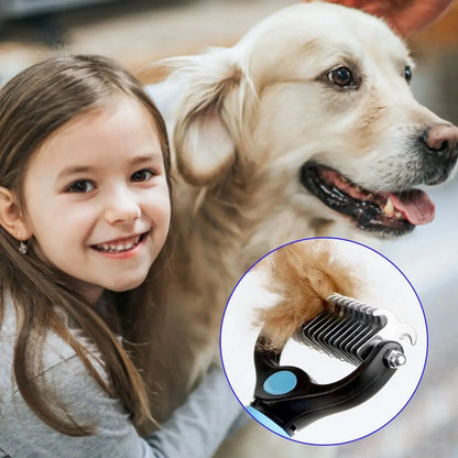 Professioneller Entfilzungskamm für Hunde und Katzen Petoria