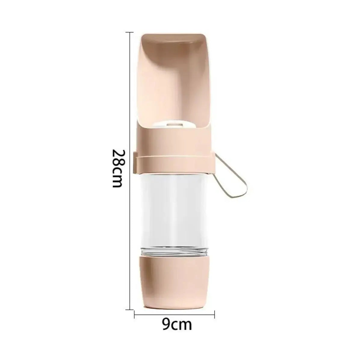 Portable Dog Cat Water Bottle with Storage Food and Water Container for Puppy Pets dogs Feeder Bowl Outdoor Travel Pet supplies Petoria Store