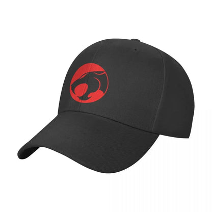Vintage Baseballkappe mit Katzenlogo – Verstellbare Unisex Cap