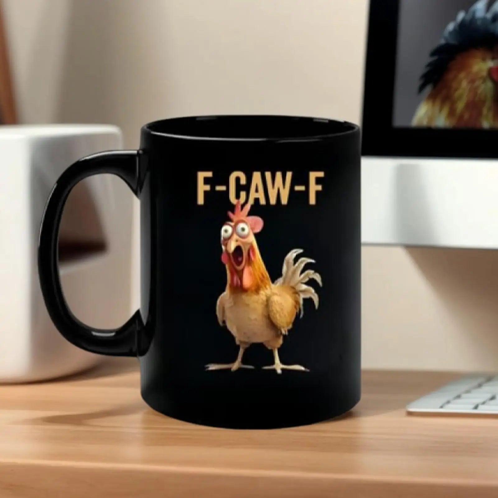 Huhn Keramiktasse – Lustiger Kaffeebecher